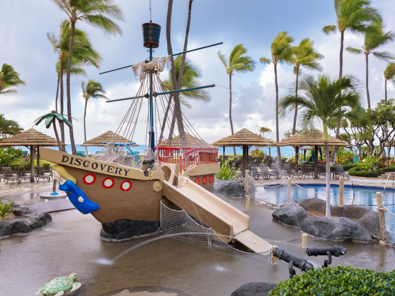 Children's Pool & Pirate Ship